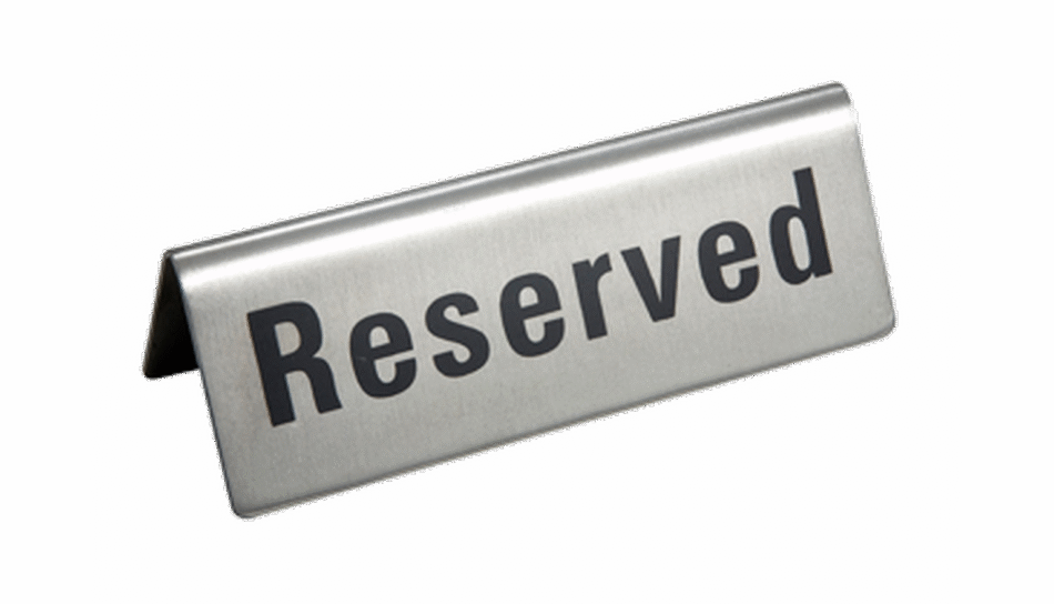 Reservation